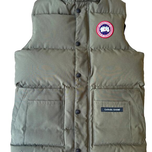 Men's canada goose gilet size large Freestyle Crew Vest - Picture 1 of 4